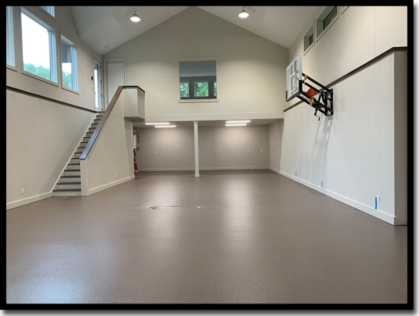 Stillwater Mn customer garage and play room