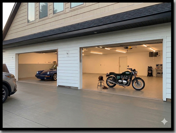 Stillwater Mn customer garage and play room